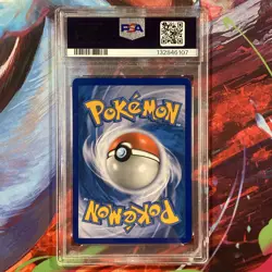 2009 POKEMON PLATINUM RISING RIVALS #112 PIKACHU-HOLO RISING RIVALS PSA 7 - Image 4