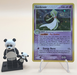 Gardevoir 2004 Pokemon TCG EX Battle Stadium 7/109 Holo Swirl Rare - Damaged - Image 1