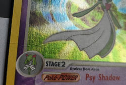 Gardevoir 2004 Pokemon TCG EX Battle Stadium 7/109 Holo Swirl Rare - Damaged - Image 5