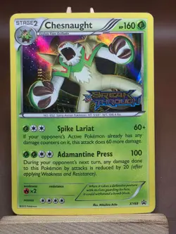 HP CHESNAUGHT XY68 PRERELEASE STAMPED HOLO PROMO POKEMON TCG - Image 1