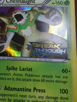 HP CHESNAUGHT XY68 PRERELEASE STAMPED HOLO PROMO POKEMON TCG - Image 4