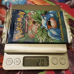1999 Pokemon Base Set Unlimited Booster Pack Venusaur Artwork WOTC Era English - Image 3