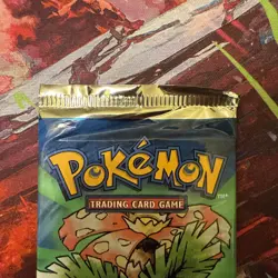 1999 Pokemon Base Set Unlimited Booster Pack Venusaur Artwork WOTC Era English - Image 4