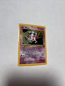 Pokemon TCG Mr. Mime Jungle 6/64 Holo Unlimited Holo Rare - Image 1