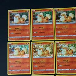 Lot of 15 Pokemon TCG Growlithe McDonald's Promos 2022 4/15 Holo - Image 3