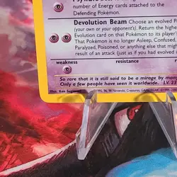 Pokemon Mew 9 Black Star Promo Holo Foil LP with Swirl By Tail - Image 5