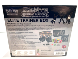 POKEMON ELITE TRAINER BOX BURNING SHADOWS ETB - NEW - SEALED W/CASE - AWESOME ! - Image 3