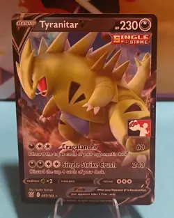 Tyranitar V 097/163 Prize Pack Series 1 Pokemon Play! Mint Condition - Image 1
