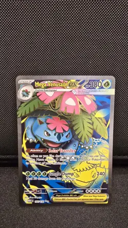 Mega Venusaur Ex 155/132 Full Art Ultra Rare - Pokemon TCG Mega Evolution NM - Image 1