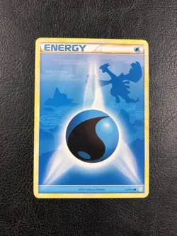 Water Energy Lugia 117/123 Non Holo from Pokemon HeartGold SoulSilver HGSS - Image 1