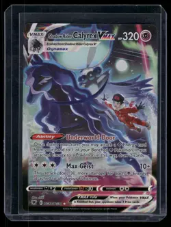 Pokemon TCG Astral Radiance Shadow Rider Calyrex VMAX TG18/TG30 - Image 1