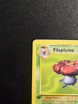 Pokemon TCG Vileplume Jungle 31/64 Regular 1st Edition Rare MP - Image 2