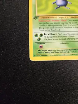 Pokemon TCG Vileplume Jungle 31/64 Regular 1st Edition Rare MP - Image 5