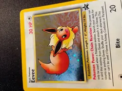 1999 Pokemon Eevee - WOTC Black Star Promo #11 Holo NM - Image 2