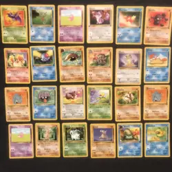 Vtg Pokemon 1st Edition+Unlimited Lot Francais Espanol CURVED Fossil Rocket WOTC - Image 2