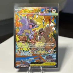 Pokemon 2025 Mega Evolution Mega Kangaskhan EX #182/132 SIR NM - Image 1