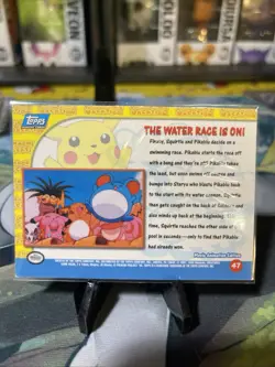 Pokemon TCG The Water Race is on! Pokemon Topps Pikachu's Vacation 47 - Image 2