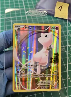 Mew XY110 XY Black Star Promo Holo Foil Pokemon TCG Card - Image 1