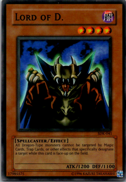 Lord of D. SDK-041 - VLP - Rare Holo - Yu-Gi-Oh! - Image 1