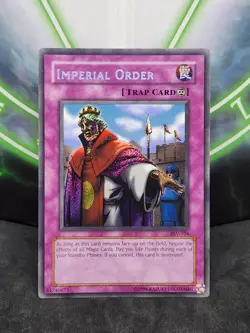 Yugioh Imperial Order PSV-104 Secret Rare Original Print MP - Image 1