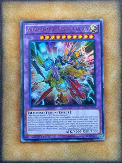 Yugioh A-to-Z-Dragon Buster Cannon SDKS-EN040 Ultra Rare 1st Ed MP - Image 1