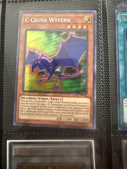 Yu-Gi-Oh! C-Crush Wyvern #LCKC-EN021 Secret Rare - Image 1