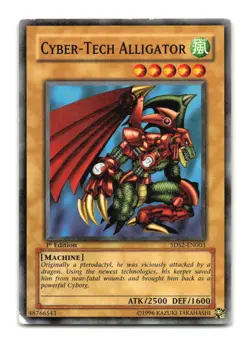 Cyber-Tech Alligator - 5DS2-EN003 1st Edition - YuGiOh-MP - Image 1
