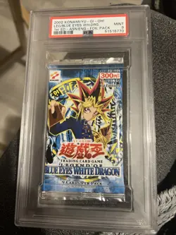 2002 yugioh lob Pack 1st edition psa 9 Asn/Eng - Image 2