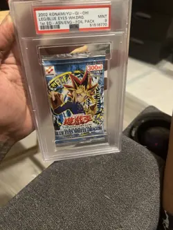 2002 yugioh lob Pack 1st edition psa 9 Asn/Eng - Image 3
