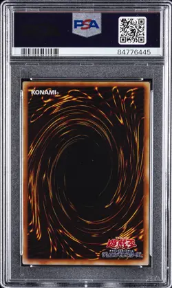 2001 YU-GI-OH! JPN PREM PACK 4 #P402 DARK MAGICIAN PSA 10 - Image 2