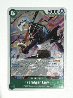 One Piece TCG Trafalgar Law OP13-031 Foil R Carrying On His Will - Image 1