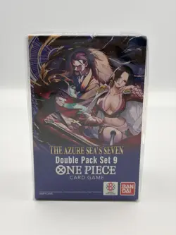 One Piece TCG: Double Pack Set 9 The Azure Sea's Seven - FACTORY SEALED! - Image 2