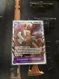One Piece: Donquixote Doflamingo SR The Azure Sea's Seven OP14-069 NM - Image 1