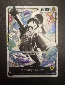Monkey.D.Luffy ST29-001 Starter Deck Egghead Foil Sealed and Full Art Near Mint - Image 2