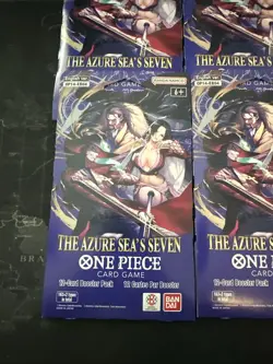 Lot of 4 - One Piece OP-14 The Azure Sea's Seven Sleeved Booster - New Sealed - Image 2