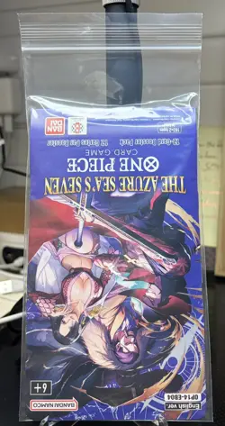 One Piece TCG Azure Sea’s Seven OP14-EB04 Blister Pack Lot of 10 Factory Sealed - Image 5