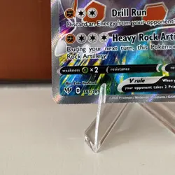 Pokemon TCG Full Art Rhyperior V #181/189 Darkness Ablaze Set M/NM - Image 5