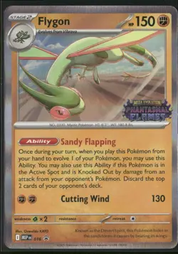 Flygon MEP 016 - Pokemon TCG Phantasmal Flames Pre Release Promo 2025 NM - Image 1