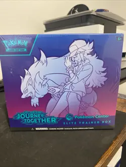 Pokemon TCG Journey Together Pokemon Center Elite Trainer Box ETB SEALED - Image 1