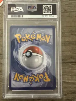 2013 POKEMON B&W LEGEND TREASURES RADIANT COLL #RC22 FULL ART/RESHIRAM PSA 7 - Image 2