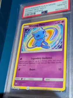 Pokemon TCG Shining Mew Holo Rare Card 40/73 Shining Legends - Image 2