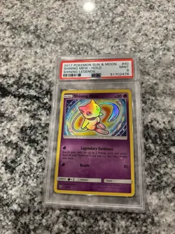 Pokemon TCG Shining Mew Holo Rare Card 40/73 Shining Legends Psa 9 - Image 1