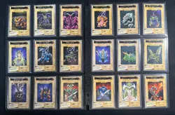 Yu-Gi-Oh! Bandai Edition Semi-Complete Set of 108 Cards All have scratches - Image 2