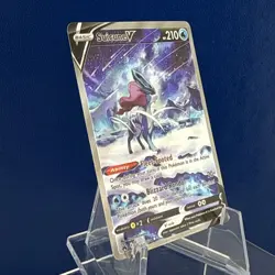 Suicune V GG38/GG70 Crown Zenith: Galarian Gallery Holo Pokemon TCG NM - Image 3
