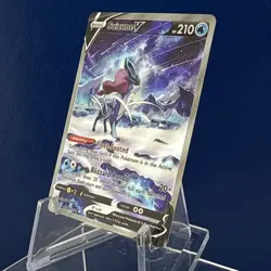 Suicune V GG38/GG70 Crown Zenith: Galarian Gallery Holo Pokemon TCG NM - Image 4