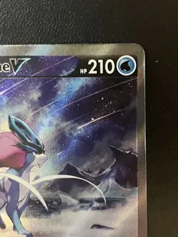 Pokemon TCG Suicune V GG38/GG70 Crown Zenith Galarian Gallery Holo Card - Image 4