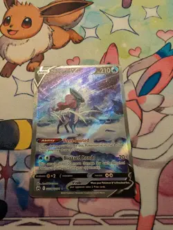 Pokemon | Suicune V Gg38/Gg70 | Crown Zenith: Galarian Gallery | NM - Image 1