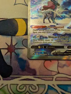 Pokemon | Suicune V Gg38/Gg70 | Crown Zenith: Galarian Gallery | NM - Image 5