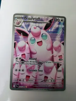 Wigglytuff 105/094 Illustration Rare Holo Me02 Phantasmal Flames Pokemon NM - Image 1