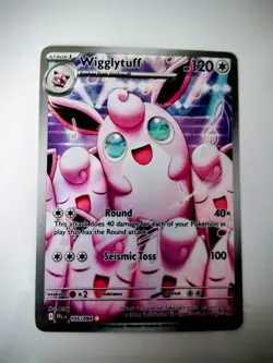 Wigglytuff 105/094 Illustration Rare Holo Me02 Phantasmal Flames Pokemon NM - Image 2